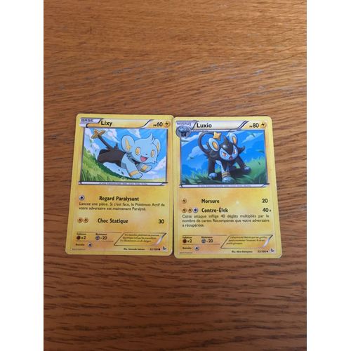 (205) Lixy + Luxio (Pokemon)