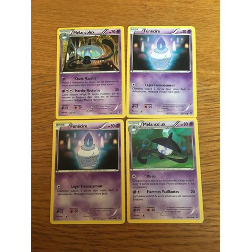 (104) 2x Funécire + 2x Mélancolux (Pokemon)