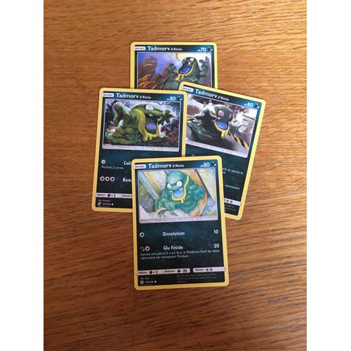 (74) 4x Tadmorv D'alola (Pokemon)