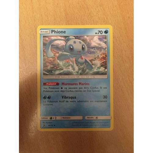 (167) Phione 70pv 30/70 Pokemon