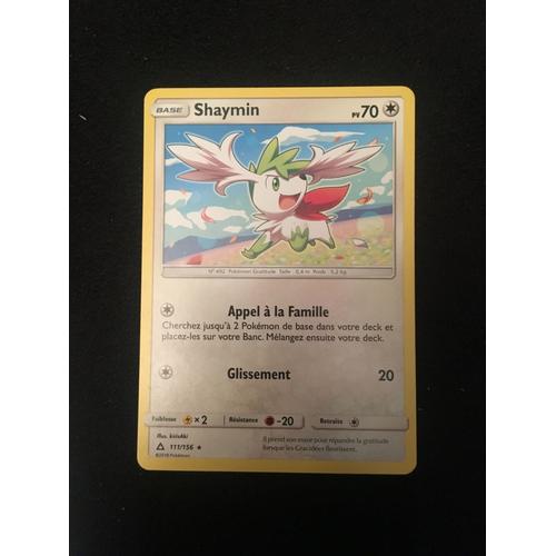 (161) Shaymin 70pv 111/156 Pokemon