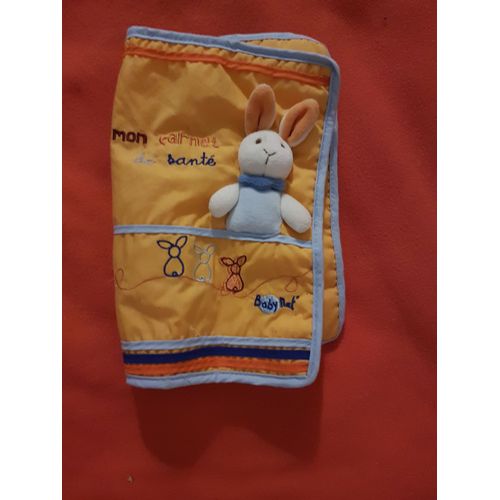 Protege Carnet De Sante Baby Nat Lapin