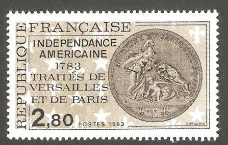 Indépendance Américaine 1783 Traités-1983