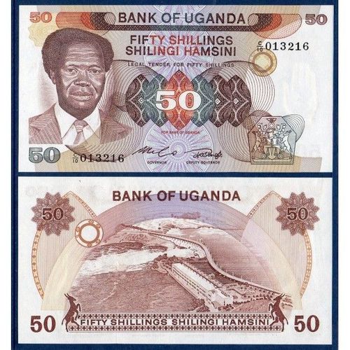 Billet Ouganda 50 Shilling