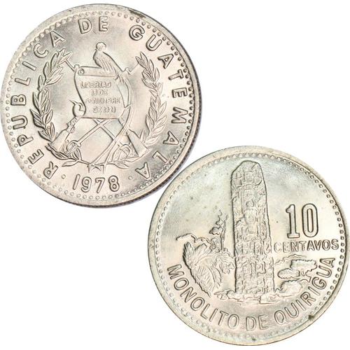 Guatemale - 10 Centavos - 1978 - V206
