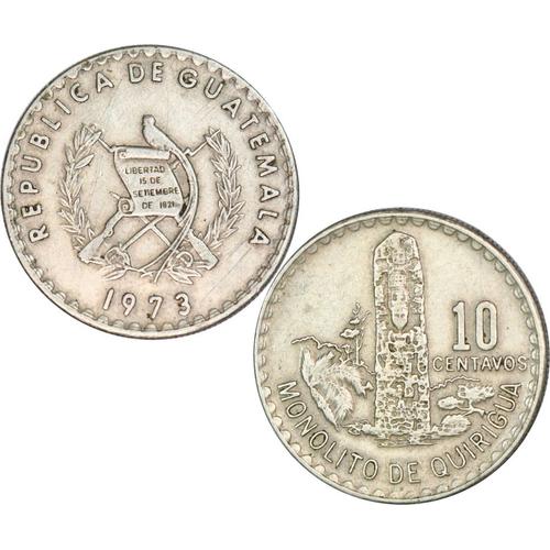 Guatemala - 10 Centavos - 1973 - V219