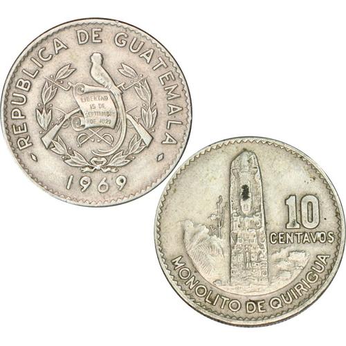 Guatemala - 10 Centavos - 1969 - V221