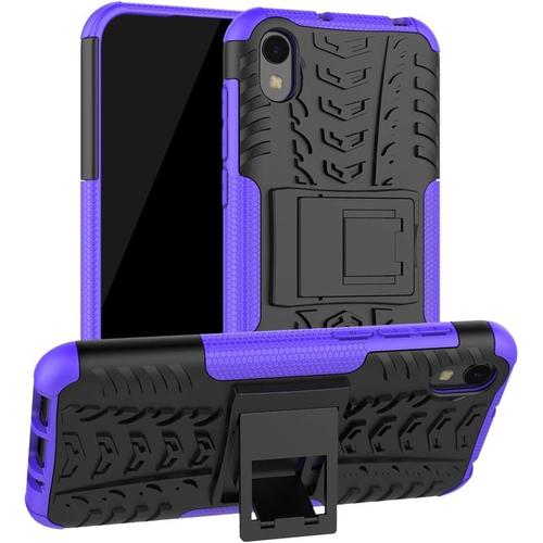 Étui Housse Coque De Protection Pour Huawei Honor 8s Et Huawei Y5 2019, Violet