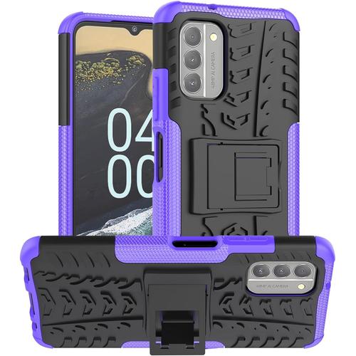 Etui Housse Coque Pour Nokia G400,Protection Du Support Coque Pour Nokia G400 5g Ta-1530 Ta-1448 Ta-1476 Coque Housse Etui Purple