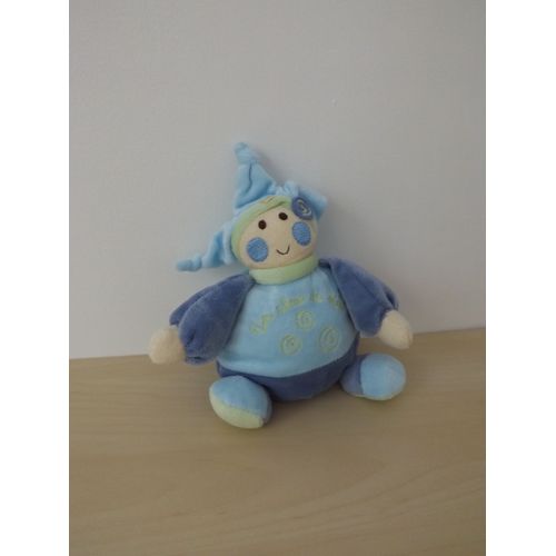 Doudou Lutin Fée Boule Vert Bleu Un Reve De Bébé Cmp