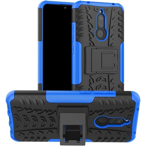 Etui Housse Coque De Protection Pour Xiaomi Redmi 8a Et 8 (Modèles M1908c3ic/Mzb8255in/Mzb8458in/M1908c3kg) En Bleu