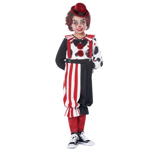 Déguisement Clown Enfant - Taille: L 4 - 6 Ans (116 Cm)