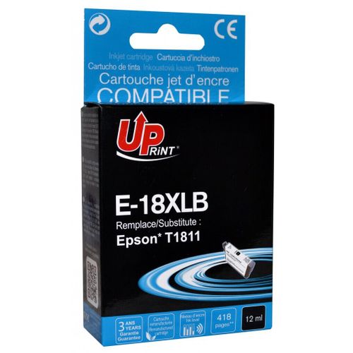 EJ18XLBUPR UP-E-18XLB-EPSON XP102/305/405-T1811-REMA-BK-CHIP V2