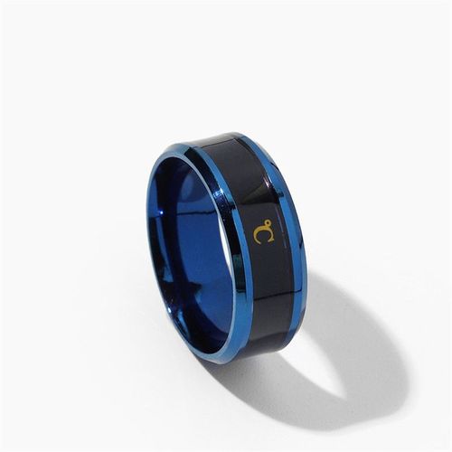Bagues Intelligentes Sensibles À La Température Pour Hommes Et Femmes, Bijoux En Acier Au Titane, Émotion Et Sensation, Jz515