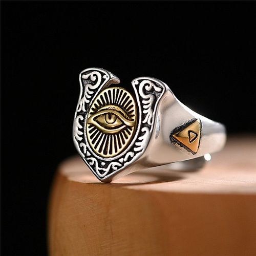 Bague De Couple Vintage En Alliage D'acier Au Titane Pour Femmes, Théâtre Punk Rétro, Hip Hop Rock, Bijoux De Fête, Accessoires, Jz218