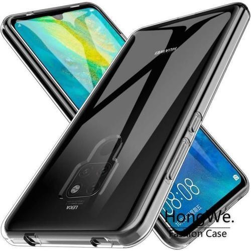 Hongwe.® Huawei Mate 20 Housse Etui Housse Coque De Protection Silicone [Transparent]