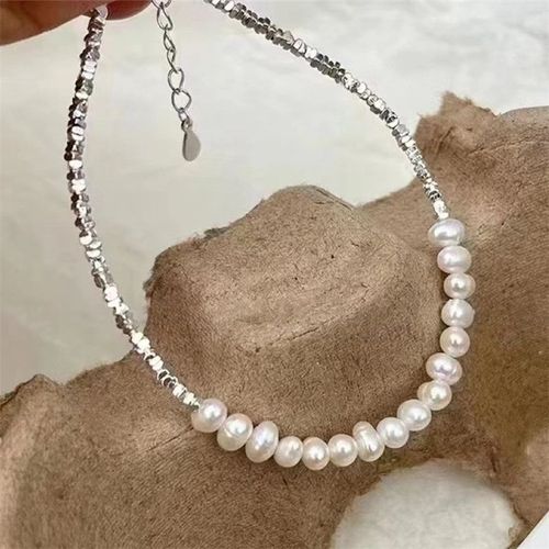 Bracelet À Breloques Coeur D'amour Plaqué Argent S925 Pour Femmes Et Filles, Bracelet Fait Main, Bijoux De Fête, Cadeaux, Sl423