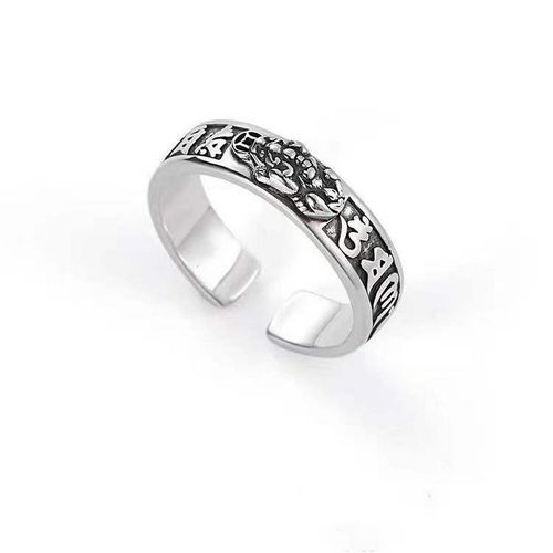 Bagues En Forme De Singe Pour Femmes Et Hommes, Vintage, Plaqué Argent, Punk Rock, Lapin, Bijoux Unisexe, Accessoires De Fête Hip Hop