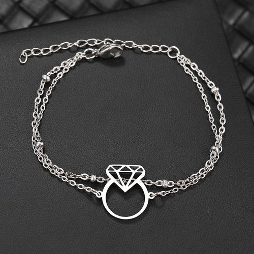 Bracelets En Acier Inoxydable Pour Femme, Anneau De Dessin Animé À La Mode, Pendentif, Perle Multicouche, Jocharms, Bijoux, Cadeaux De Ix