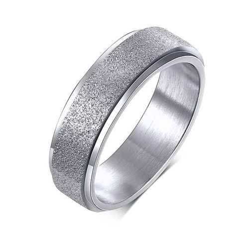 Vnox-Bague Spinner En Acier Inoxydable Pour Hommes, 6 Couleurs Vives En Option