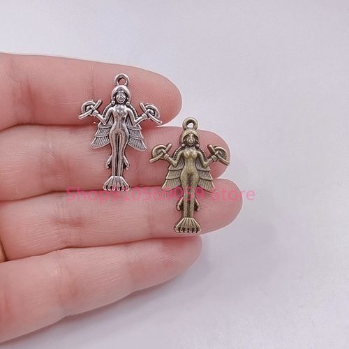 Pendentifs Lilith/Ishtar, 10 Pièces, Bijoux Sumeriens, Mère Démon Satanique, Démon Vampire, Lilith, Chemin De La Main Gauche