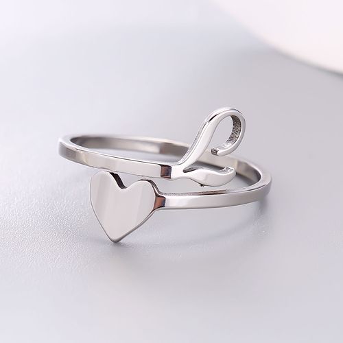 1 Pièce Mosaïque De Strass Brillant 26 Lettres Initiales Bague Nouvelle Mode Ouverture Manchette Anneau Pour Femmes Charme Bijoux Cadeau