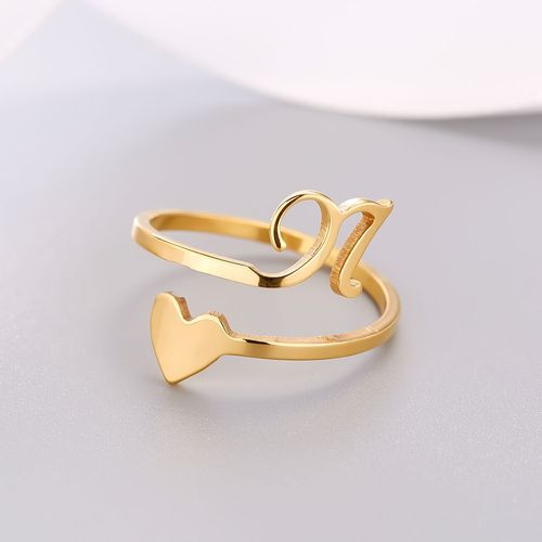 1 Pièce Mosaïque De Strass Brillant 26 Lettres Initiales Bague Nouvelle Mode Ouverture Manchette Anneau Pour Femmes Charme Bijoux Cadeau
