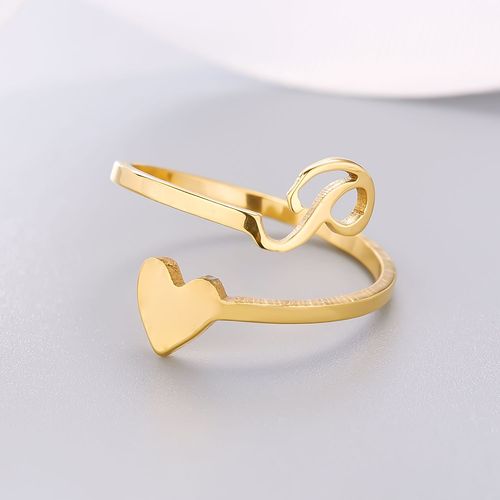 1 Pièce Mosaïque De Strass Brillant 26 Lettres Initiales Bague Nouvelle Mode Ouverture Manchette Anneau Pour Femmes Charme Bijoux Cadeau