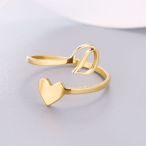 1 Pièce Mosaïque De Strass Brillant 26 Lettres Initiales Bague Nouvelle Mode Ouverture Manchette Anneau Pour Femmes Charme Bijoux Cadeau