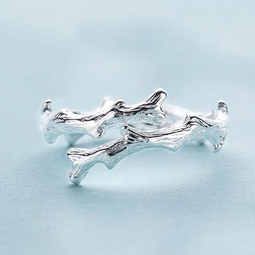 Bague Vintage En Forme De Fleur De Rose Pour Femmes, Design Simple, Bijou Rétro Pour Fête D'anniversaire