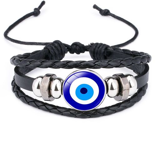 Bracelets En Cuir Pour Hommes, Vintage, Tressé, Punk, Multicouche, Fait À La Main, Plume, Perles De Bois, Corde, Bijoux