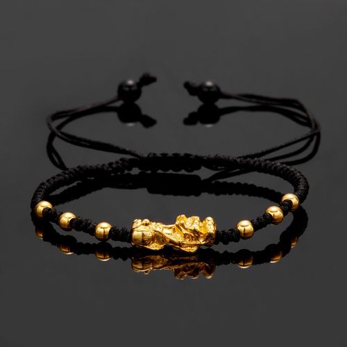 Bracelet Porte-Bonheur Avec Pierre Feng Shui Obsidienne Pour Homme Et Femme, Pixiu, Couleur Changeante, Transfert Des Mauvais Esprits, À La Mode, Perles, Cadeau, Nouvelle Collection