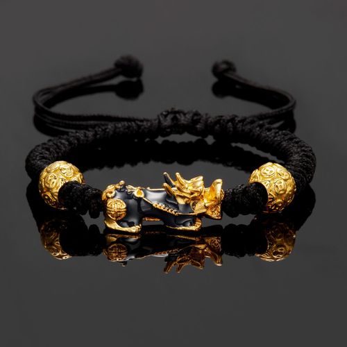 Bracelet Porte-Bonheur Avec Pierre Feng Shui Obsidienne Pour Homme Et Femme, Pixiu, Couleur Changeante, Transfert Des Mauvais Esprits, À La Mode, Perles, Cadeau, Nouvelle Collection