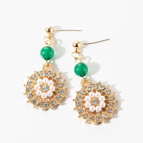 Boucles D'oreilles En Argent S925, Imitation De Perle, Tempérament, Haute Qualité, Filet Rouge, Mode, Mariage, Accessoires, Bijoux, Nouveauté