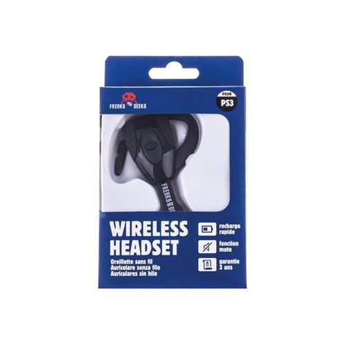 Freaks and Geeks - Micro-casque - sur-oreille - montage sur l'oreille - Bluetooth - sans fil - pour Sony PlayStation 3, Sony PlayStation 3 Slim, Sony PlayStation 3 Super Slim