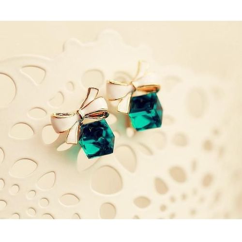 Boucles D'oreilles Pentacle En Argent Pour Femmes, Bijoux Coréens, Boucles D'oreilles Romantiques Sauvages, Bleu, Charmant, Populaire, Nouveau, Haute Qualité