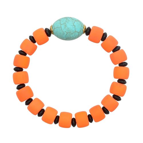 Bracelet Vintage Tibétain Turquoise Pour Homme Et Femme, Bijoux Ethniques, Gitans, Indiens, Afghans, Turcs, Pierres Acryliques Boho