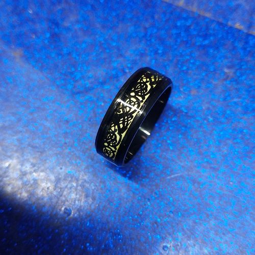 Bague Dragon Shoous En Acier Inoxydable Pour Hommes Et Femmes, Brillant Dans Le Noir, Matiques De Couple, Fiançailles, Bijoux Lumineux, Accessoires, Vente En Gros