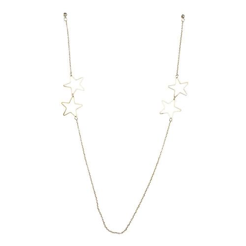 Boucles D'oreilles Une Pièce En Métal Doré Pour Femmes, Longue Chaîne À Pompon, Goutte D'eau, Perle Géométrique, Étoile Creuse, Bijoux De Fête Hip Hop