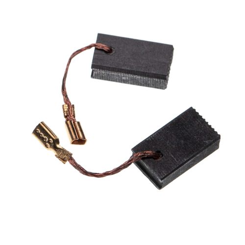 vhbw 2x balai de charbon pour moteur électrique 5 x 10 x 17mm compatible avec Bosch PKS 66 CE, PWS 10-125 CE, PWS 13-125 C, PWS 13-125 CE outil