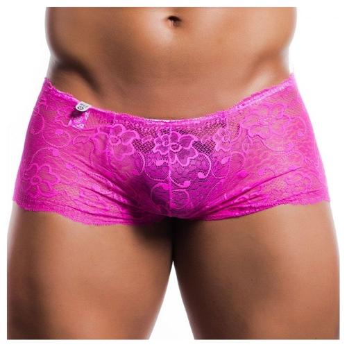 Boxer Sexy Boxer Dentelle Lucio Rose Mob Eroticwear