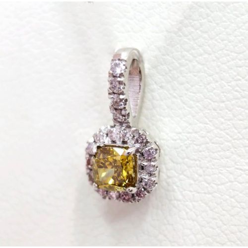 Pendentif Or Blanc 14 Carat