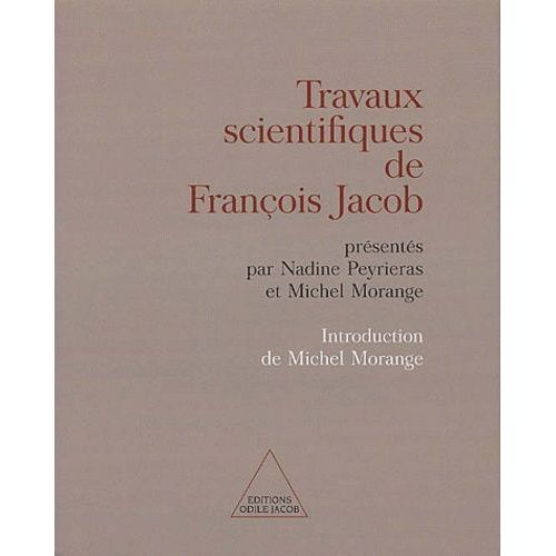 Travaux Scientifiques De François Jacob
