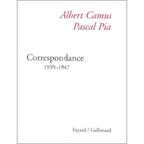 Correspondance 1939-1947