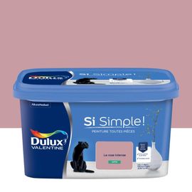Peinture Toutes Pièces DULUX VALENTINE Si Simple ! Satin Le Rose Intense 2,5L