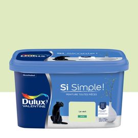 Peinture Toutes Pièces DULUX VALENTINE Si Simple ! Satin Le Vert 2,5L