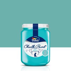 Peinture De Rénovation DULUX VALENTINE Chalk Paint Mat Vert Turquoise 0,4L