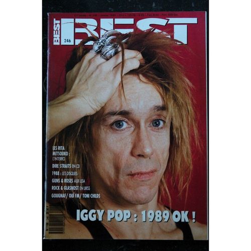 Best 246 1989 01 Iggy Pop Rita Mitsouko Dire Straits Gun & Roses Toni Childs