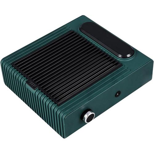 Aspirateur Puissant De Poussière D'ongles 180w, Collecteur De Poussière D'ongles À Aspiration Réglable Avec Filtre Réutilisable For Salon De Nail Art (Color : 180w-Green, Size : 1 Uk) 