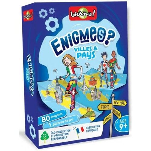 Enigmes Villes Et Pays - Bioviva
